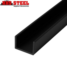 aluminium-u-channel-black-sydney