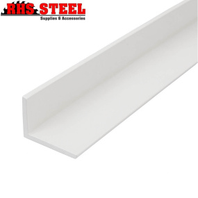 aluminium-unequal-angle-white-powder-coated-sydney-nsw