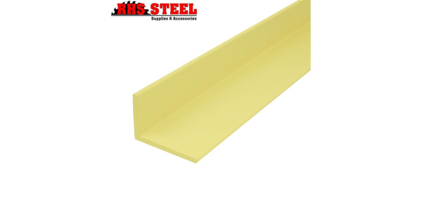 aluminium-Unequal-angle-primrose-powder-coated-sydney-nsw