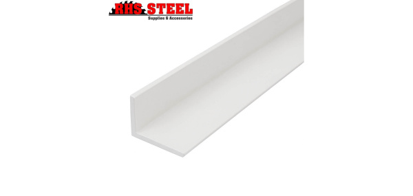 aluminium-Unequal-angle-white-powder-coated-sydney-nsw