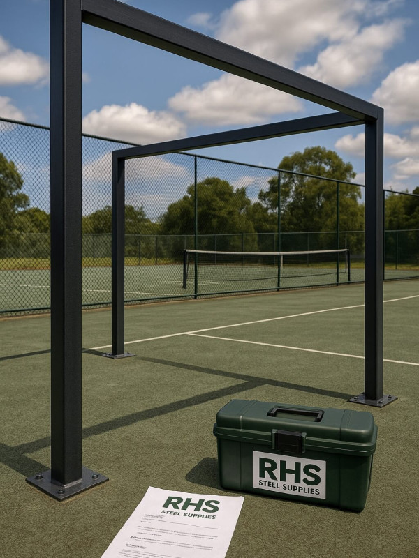 aluminium black rhs rectangular hollow cut lengths
