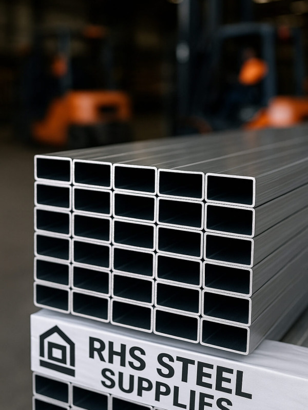 aluminium rectangular hollow rhs warehouse view