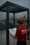 black aluminium rhs rectangular hollow section