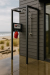 black coated aluminium rectangular rhs lengths