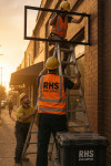 black rectangular aluminium rhs warehouse sydney