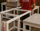 white aluminium rhs rectangular hollow section