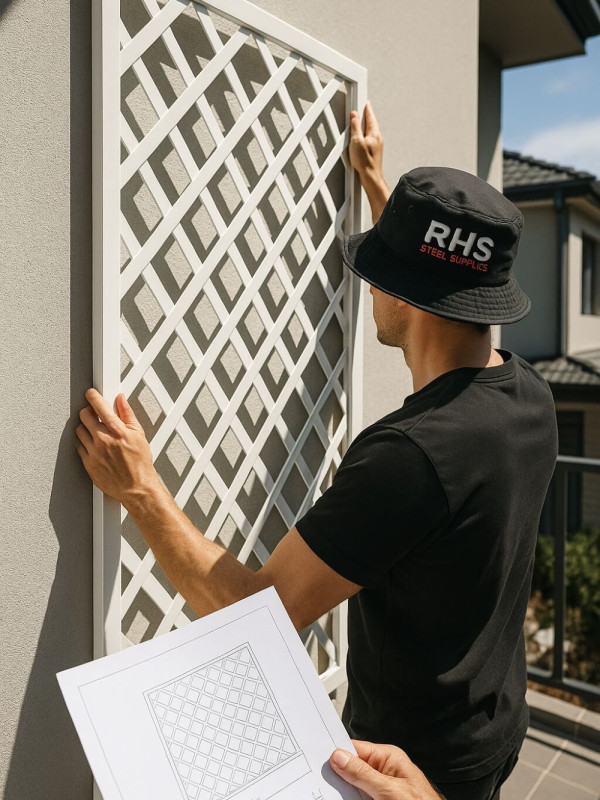 white coated rhs rectangular aluminium sydney