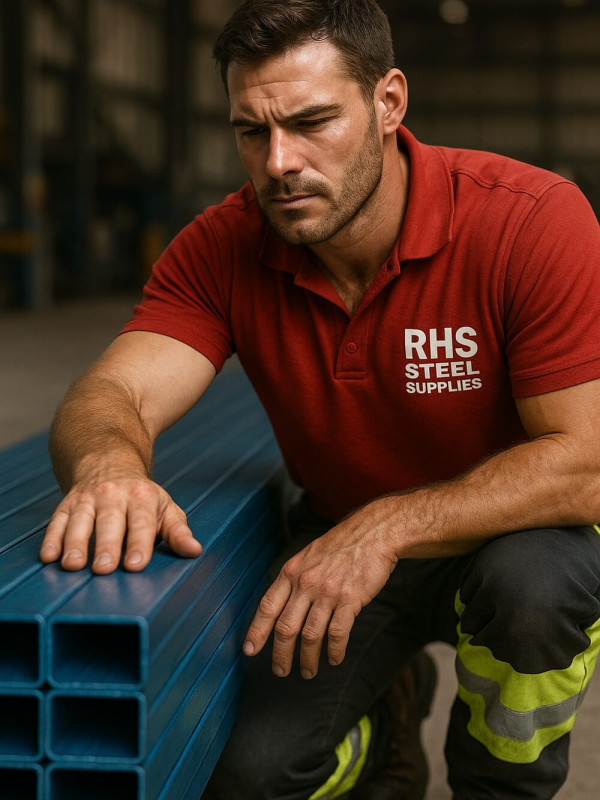 rectangular hollow section blue primed steel rhs supplier